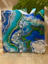 Load image into Gallery viewer, Green Ice Wall Art
